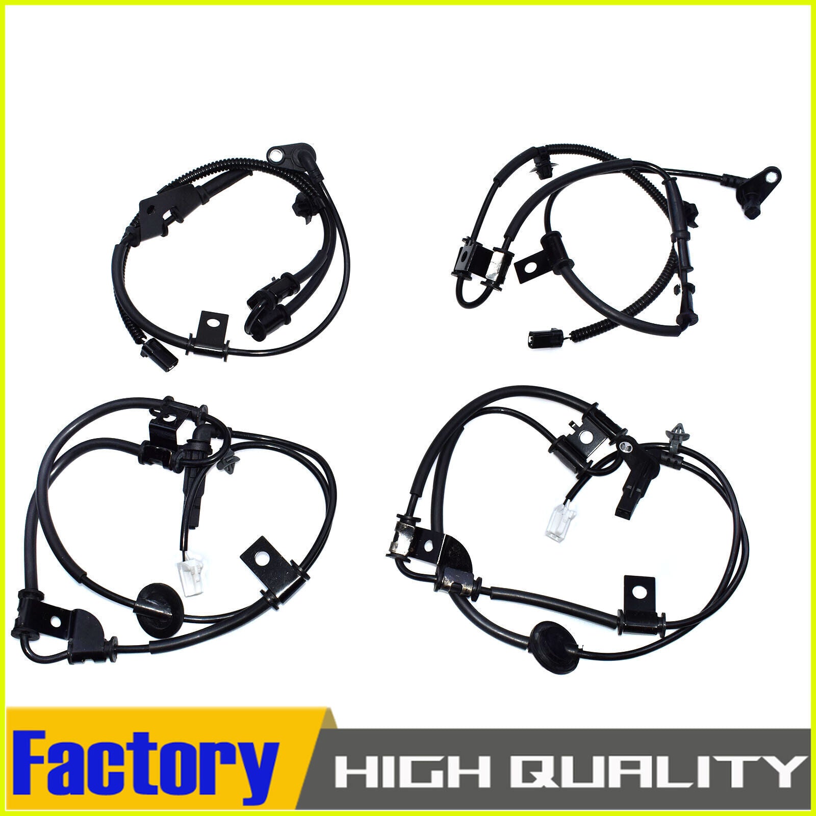 4-piece ABS speed sensor, front, rear, left, suitable for 05-09 for Hyundai for Tucson 956702E300- n