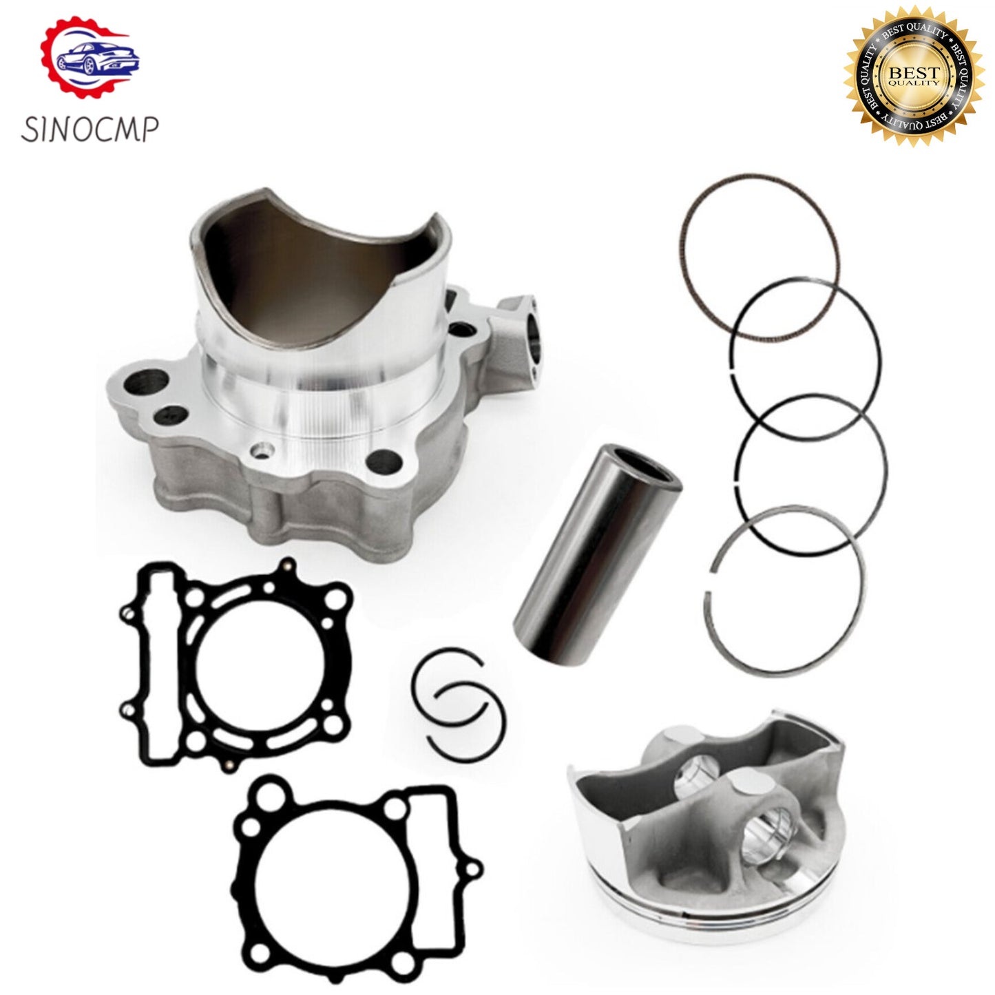 Cylinder Piston Gasket Rebuild Kit STD 77mm for Kawasaki KX250F KXF250 2009-2016 STD 182 A