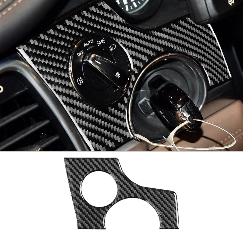 Carbon fiber headlight housing trim suitable for Porsche for Panamera 2010 - 2016