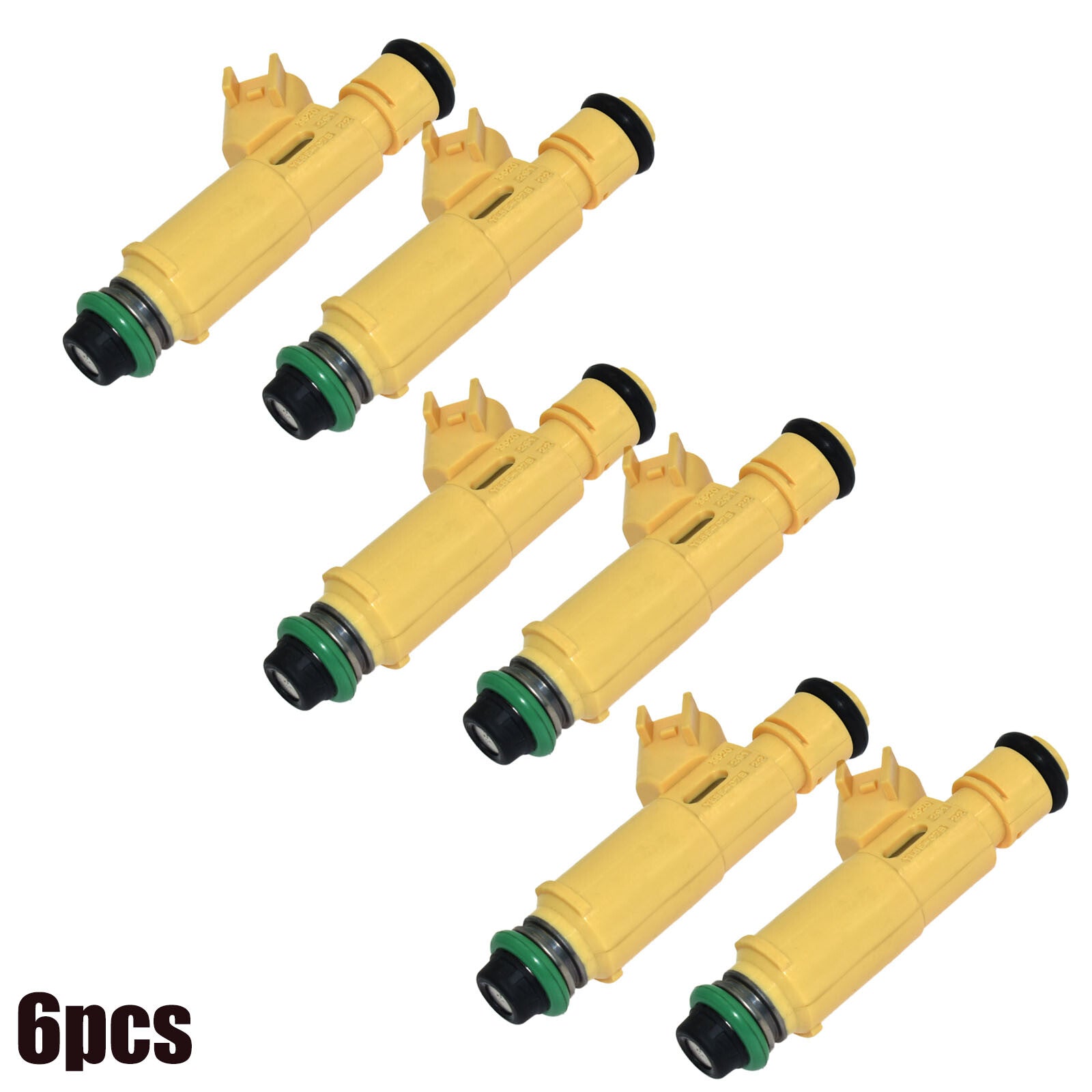 6x Fuel Injectors Nozzle YL8E-C7B for Mazda for Ford for Mercury 3.0L V6