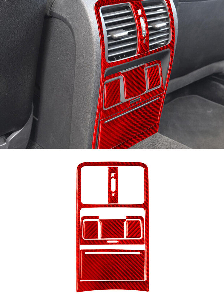 Carbon Fiber Reading Lamp Frame Cover Trim For Highlander 2008-2013 v