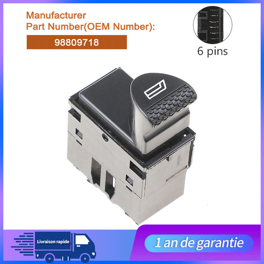 INTERRUPTEUR de LEVE VITRE AVANT GAUCHE POUR for FIAT STRADA PALIO SIENA = 98809718 n