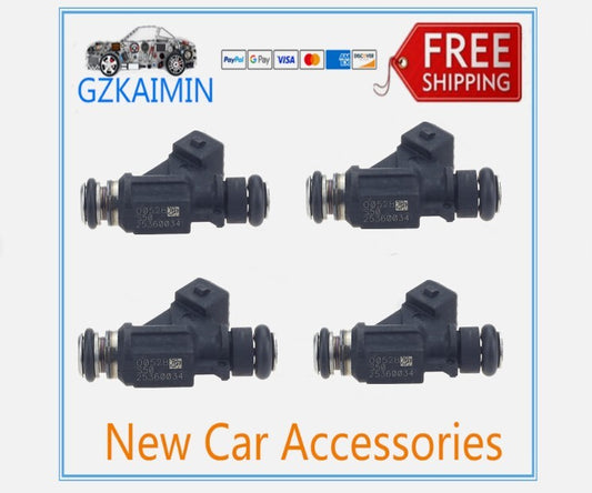 4-pack Equipment Manufacturer 25360034 25360034A for Chevrolet Delphi Fuel Injector Nozzles