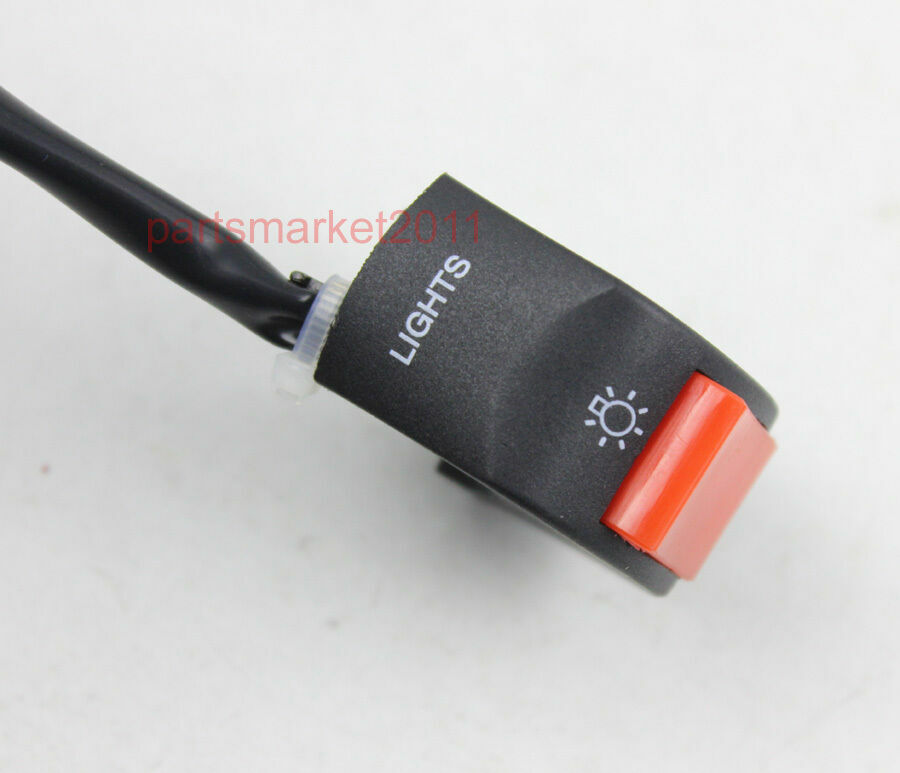 2 Headlight Spot Light Lamp Stop Switch Motorcycle ATV Pit Dirt Bike 7/8 On/Off