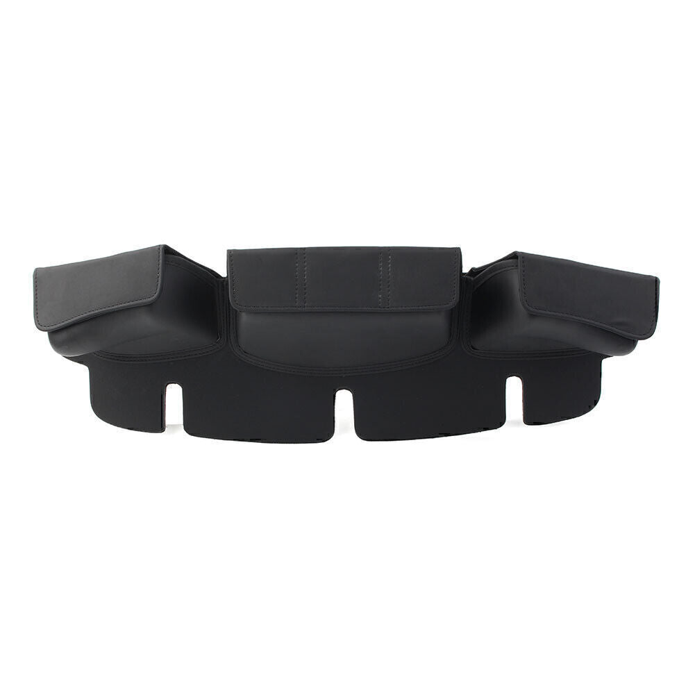 Motorcycle Black Front Wind Fork Air Deflector for Harley Touring 1996-2013 2012