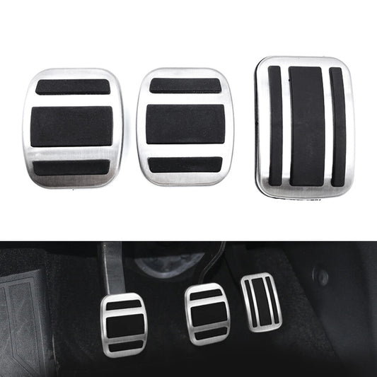 Stainless Steel Car Clutch Brake Gas Pedals Cover for Peugeot 308 3008 408 4008