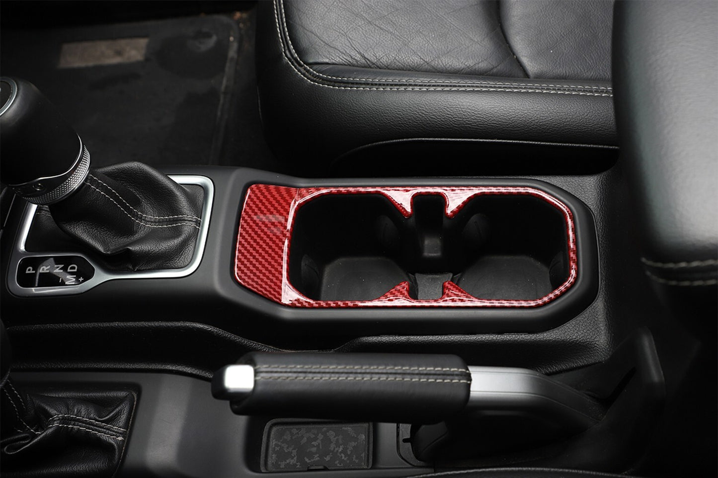 Inner Front Water Cup Holder Cover Trim for Jeep for Wrangler JL 2018 2023