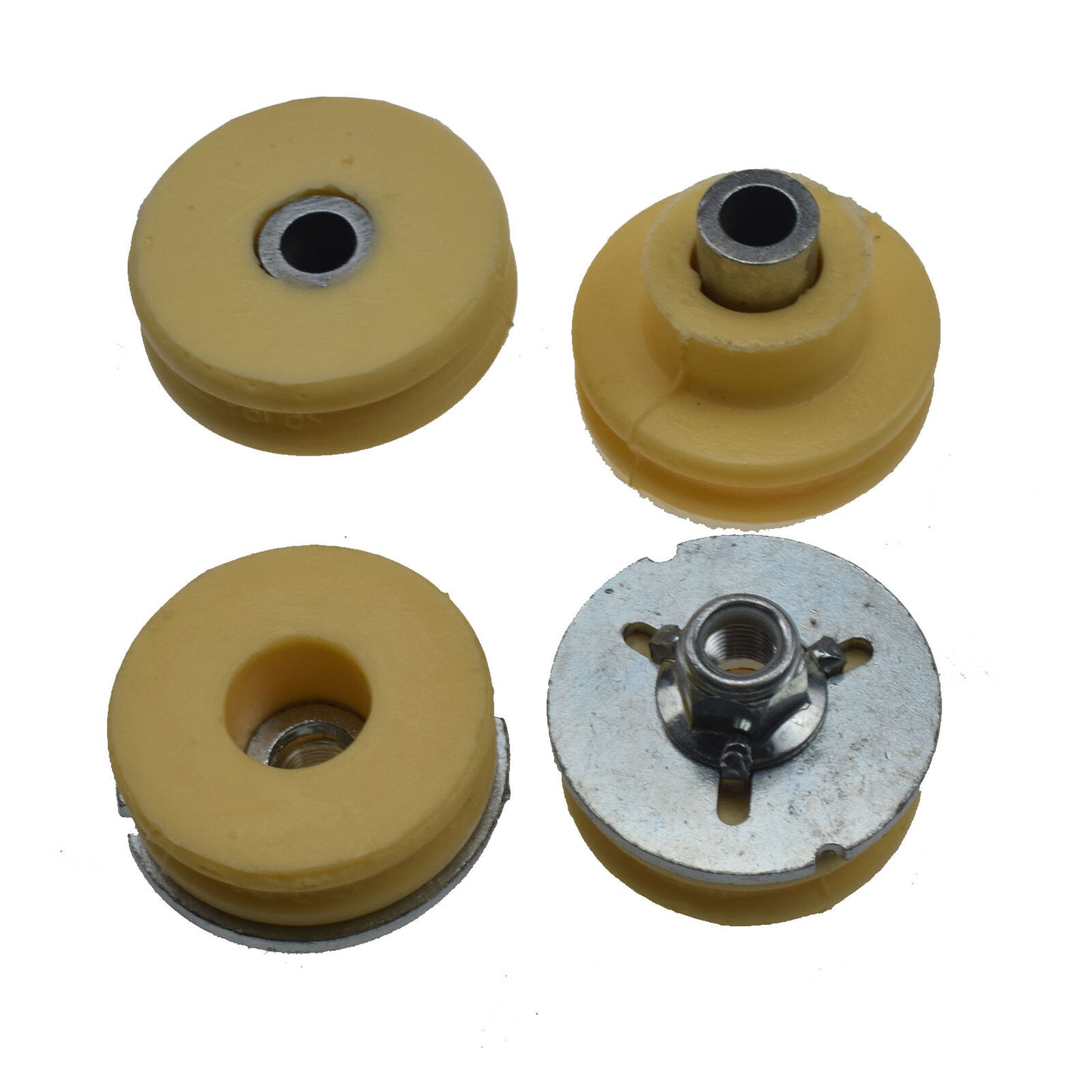 4-piece rear shock absorber kit for E90, E92, E82, E87, 128i, 135i, 328i, and M3 (lower + upper parts) n