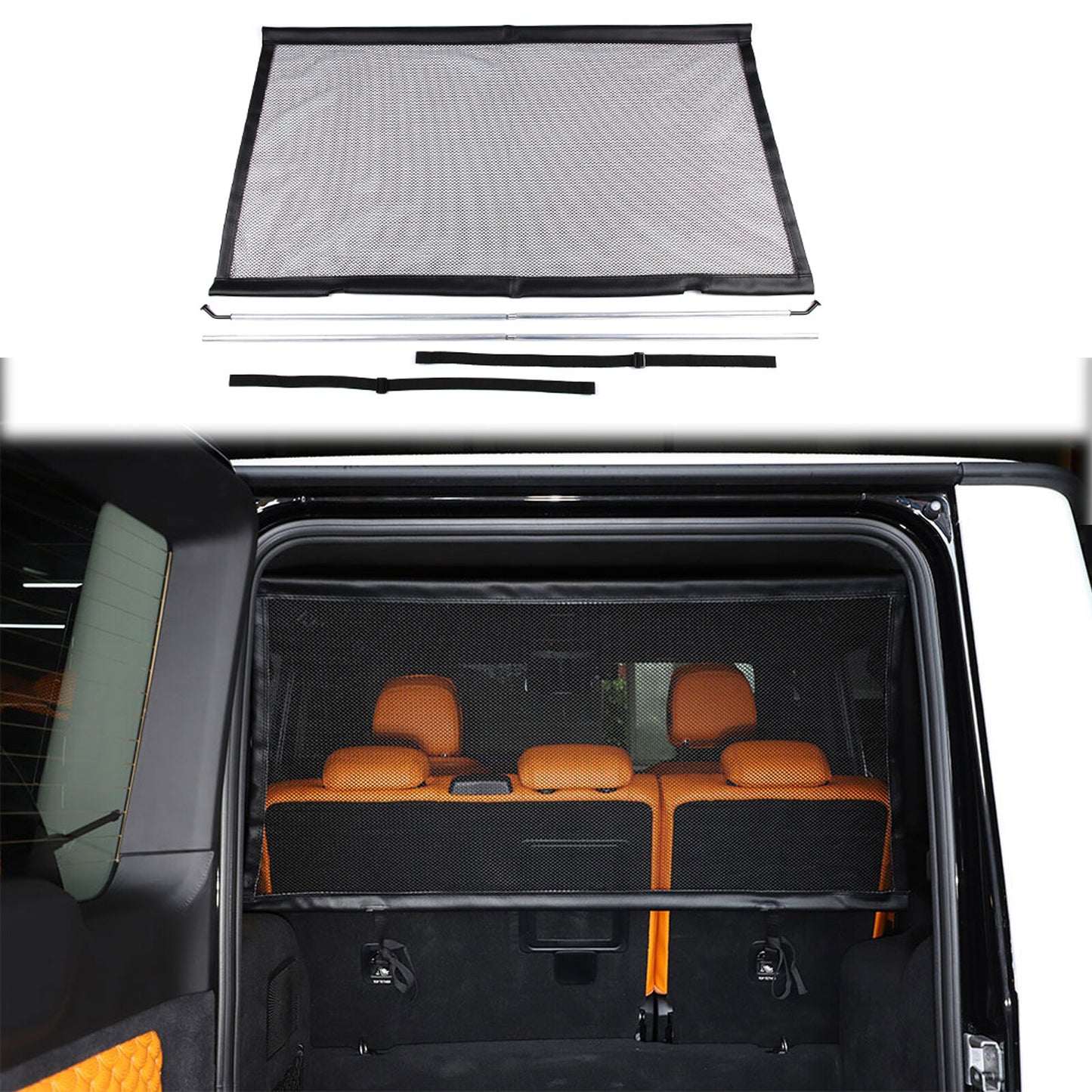 Suitable for G-Class W464 G63 G550 trunk cargo net/pet barrier 2019-22- n