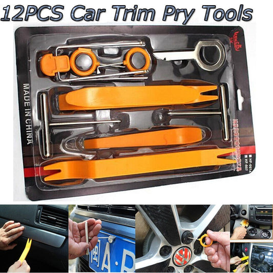 Car audio disassembly pry navigation CD tools door trim clip light
