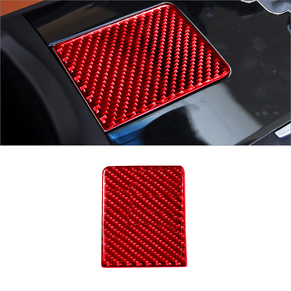 Red Carbon Fiber Defogger Vent Frame Cover Trim For X3 F25 X4 F26 2011-2017 v