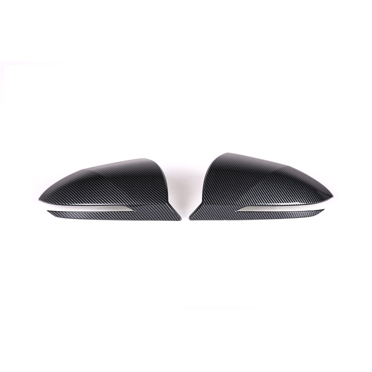 Carbon Fiber Look Gear Shift Head Knife Cover Trim for Corvette C7 2014-2019- v