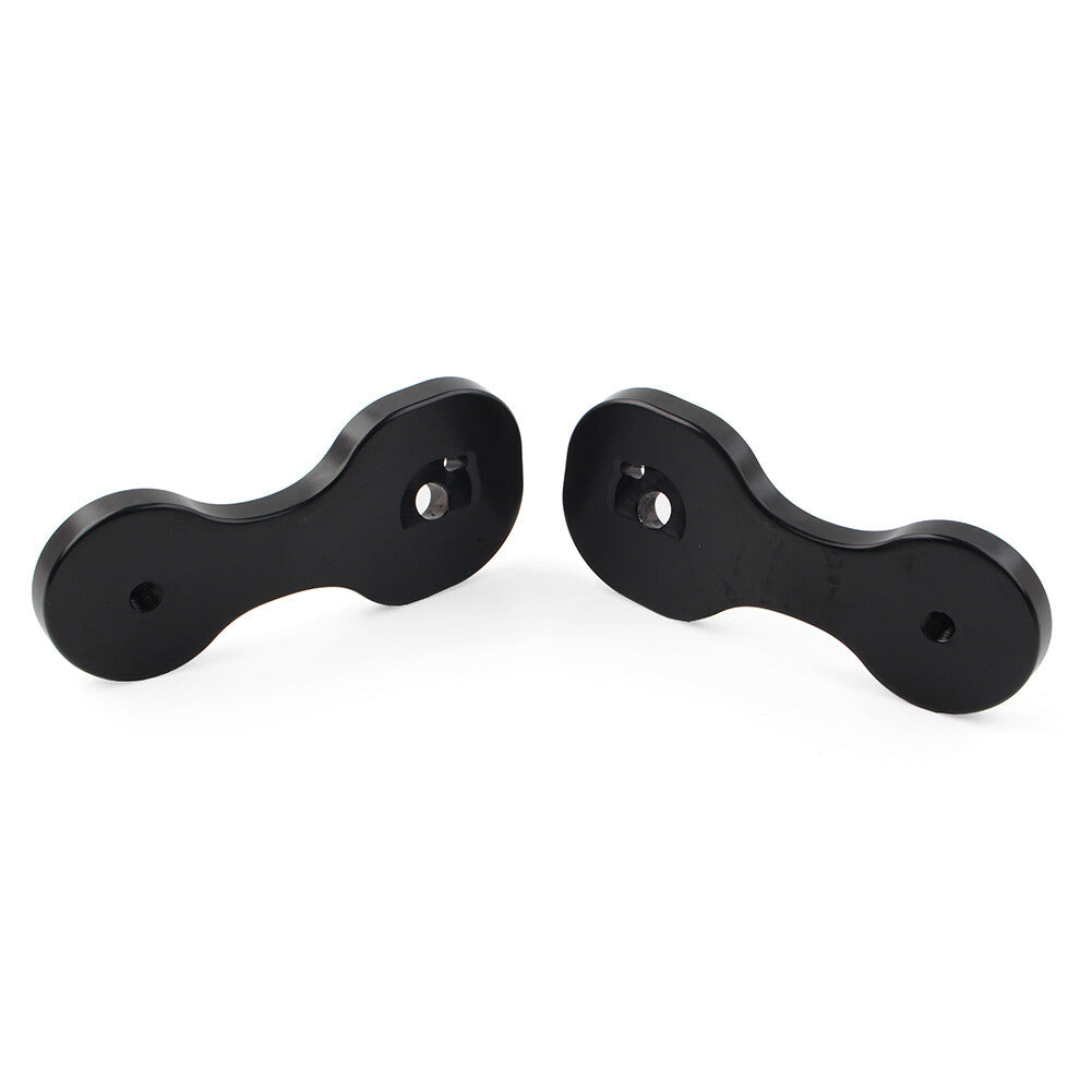 Rearview Mirror Brackets Adapter for Harley Touring Street Glide 2014-2021 Black Q
