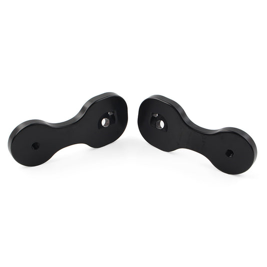 Rearview Mirror Brackets Adapter for Harley Touring Street Glide 2014-2021 Black Q