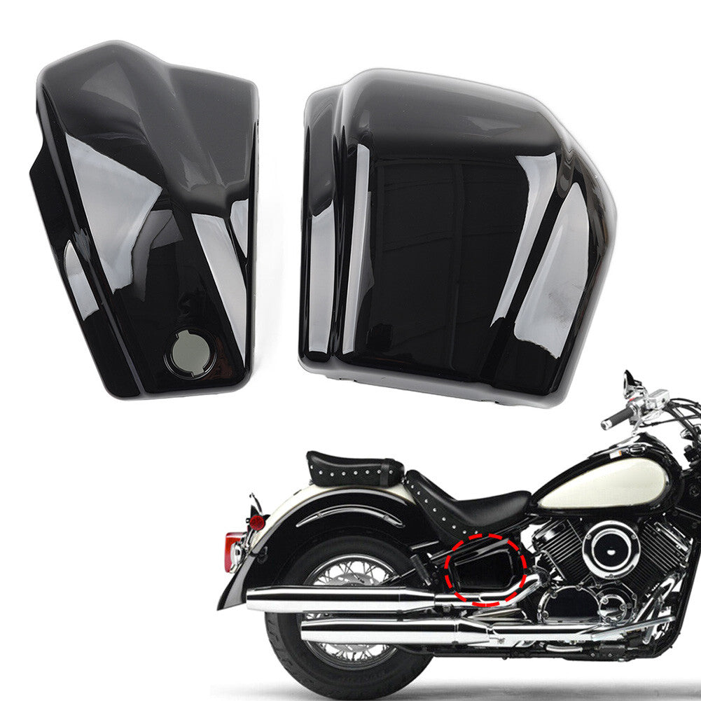 Battery Side Cover Fairing Black for Yamaha Dragstar Vstar XVS1100 Custom 99-11