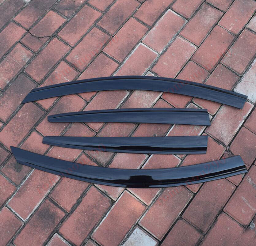 for Mazda 3 Sedan 2014-18 Smoke Window Wind Visors Sun Rain Guard Vent Deflector