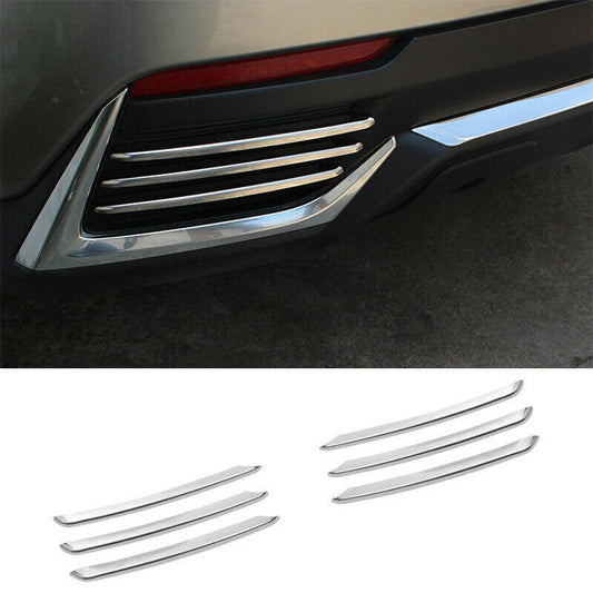 for Chevy Blazer 2019-2022 Carbon Fiber Steel Rear Water Cup Holder Frame Cover v