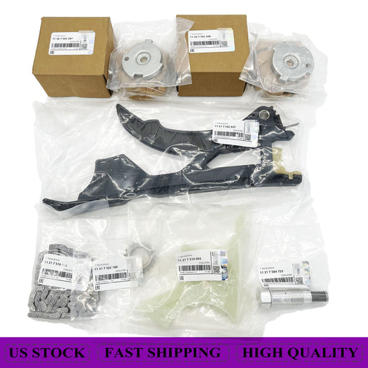 New TIMING CHAIN KIT TENSIONER VVT for BMW F07 F10 F30 N51 N52 N53 N54 N55 Q