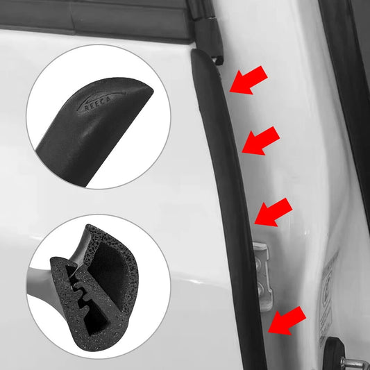 for ford  B Pillar Car SUV Door Edge Weatherstrips Soundproof Rubber Seal Strip
