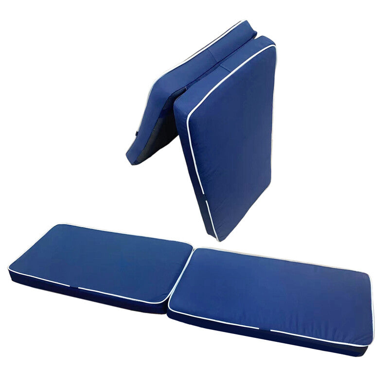 Boat deck for seat cushion, yacht for seat cushion, waterproof, blue, length 55 x width 15- n