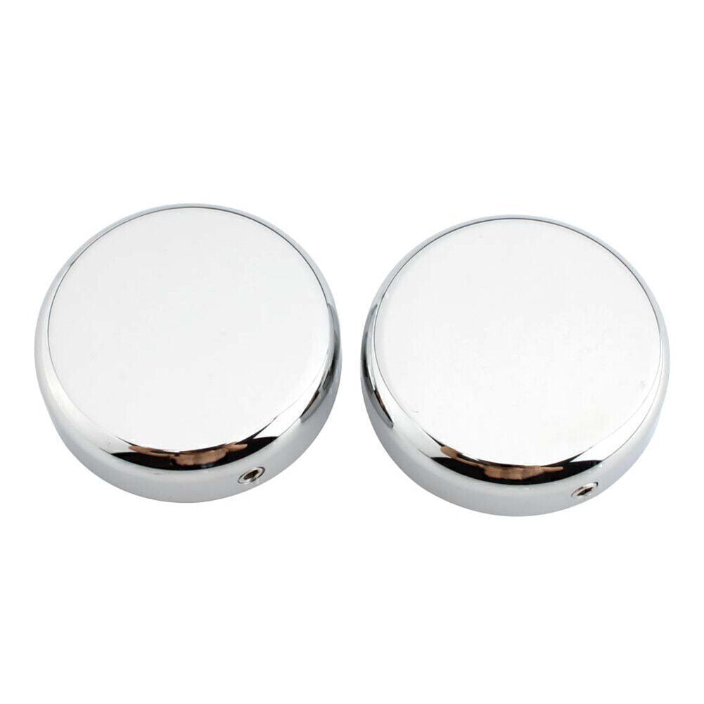 Chrome Upper Fork Stem Nut Cap Fit for HARLEY SOFTAIL STREET BOB 2018-2020 FXBB