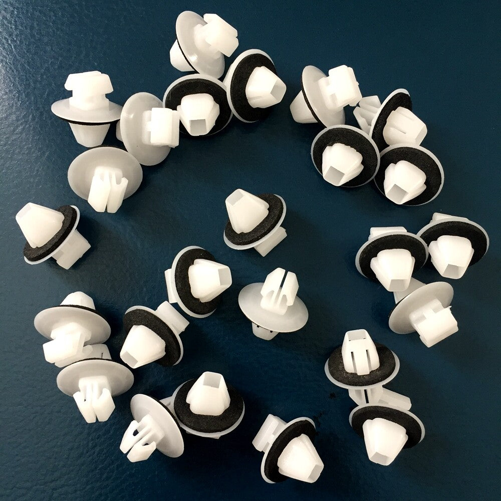 25pcs Rocker Panel Moulding Clip with Sealer 90467-11063 for Toyota Previa