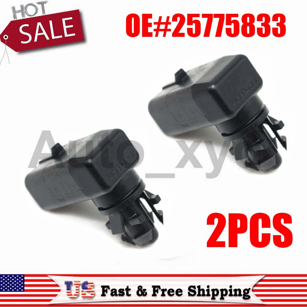 2PCS Air Ambient Temperature Sensor 25775833 for Chevrolet Sonic Camaro for GMC Q