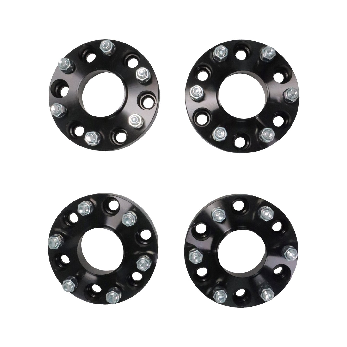 4X Wheel Spacers14x1.5 Studs 78.1mm1.25inch 6x5.5 Hub Bore for Chevrolet
