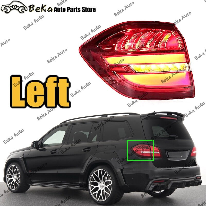 1Pcs for Mercedes-Benz GLS CLASS X166 2016-2019 Left LED Outerside Tail Lamp