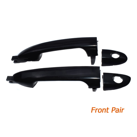 2-piece front left and right exterior door handles suitable for 04-09 for Kia Spectra and 05-09 Spectra5- n