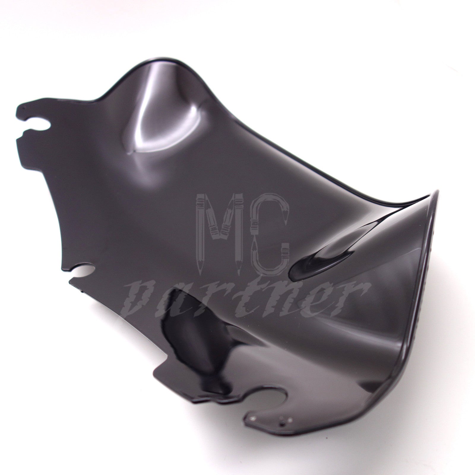 9 Black Wave Windshield Windscreen for Harley Electra Street Glide 2014-2016 Q