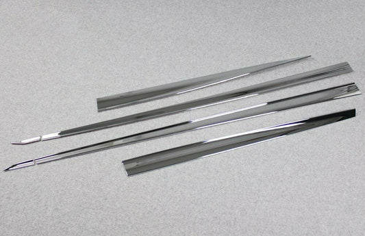 6P for Lexus RX350 RX450H 2020-2022 Chrome Car Door Body Side Molding Cover Trim