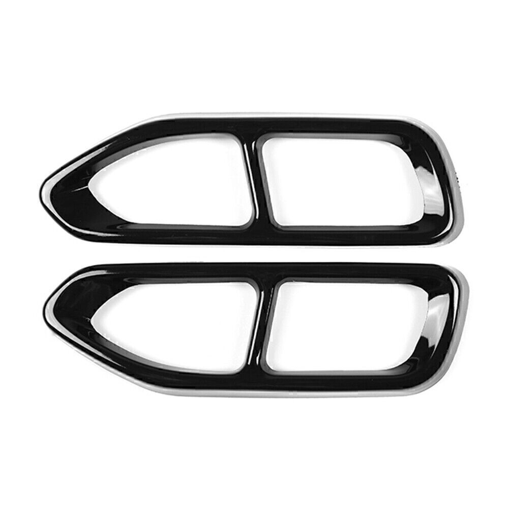 Car Tail Muffler Exhaust Pipe Output Cover Trim Fit for BMW 7 Series G11 G12 16-18
