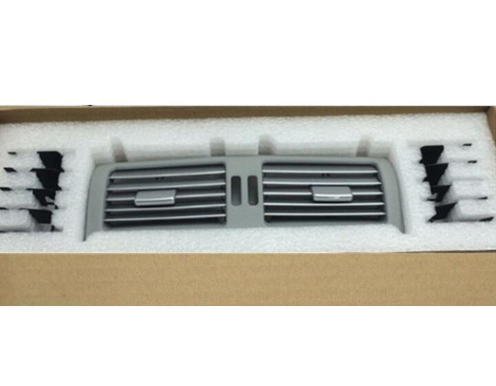 Front grey chrome console grill dashboard AC vents for Mercedes W251 R320 R350 n