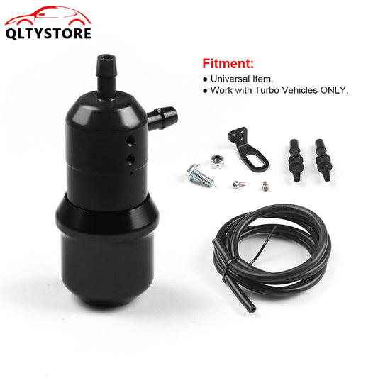 Car Truck Adjustable Manual Boost Controller Kit 60psi Turbo Valve Universal Blk