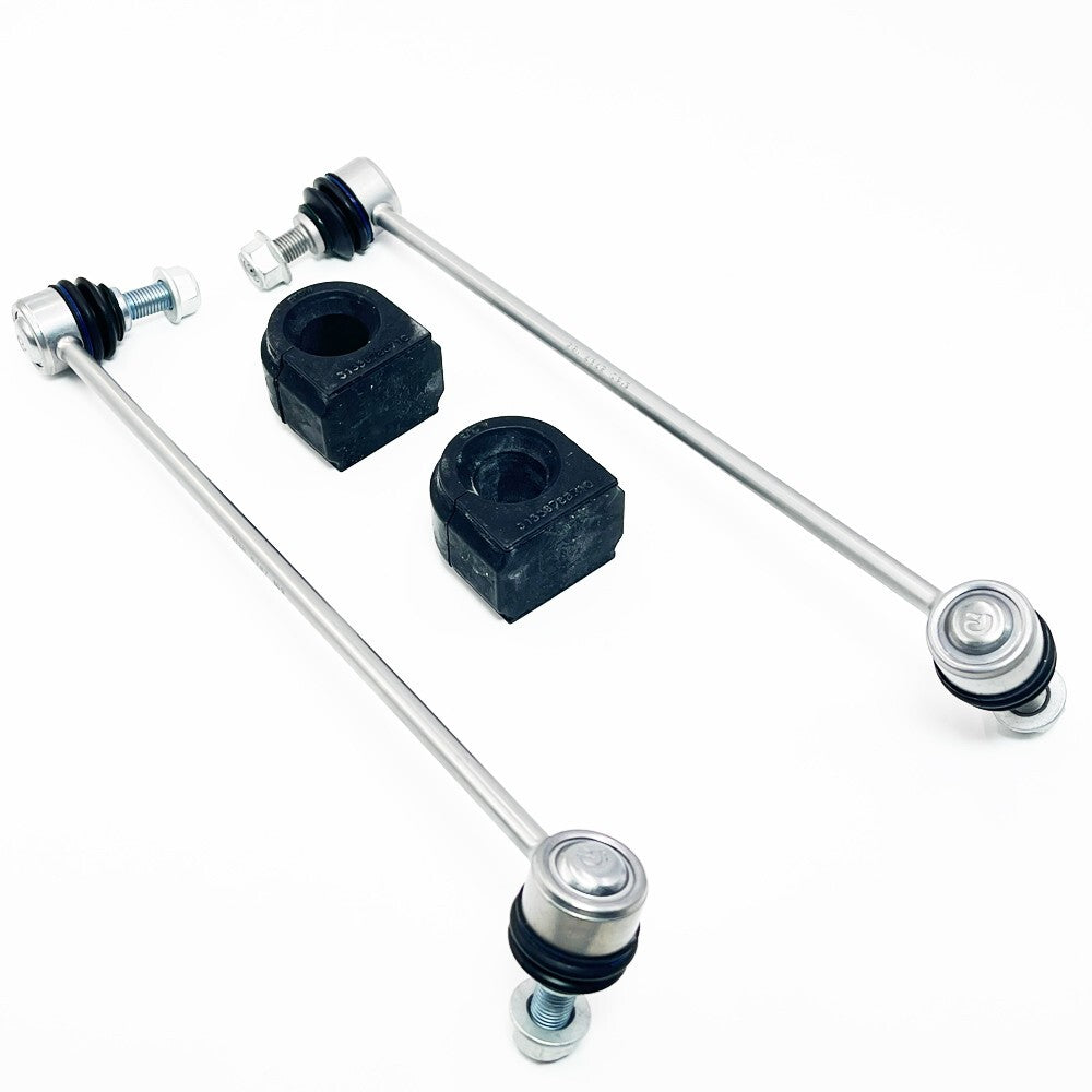 4 Front Stabilizer/Rocker Links + Stabilizer Bushing Kit for F25, F26, X3, X4 n