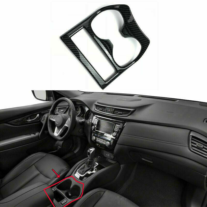 For Sentra 2020-2022 ABS Wood Grain Gear Shift Shifter Knob Cover Trim v
