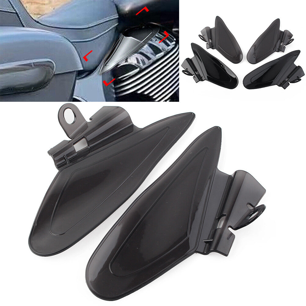 For Indian Chief Chieftain Roadmaster 2014- 2022 Saddle Shields Heat Deflectors Q