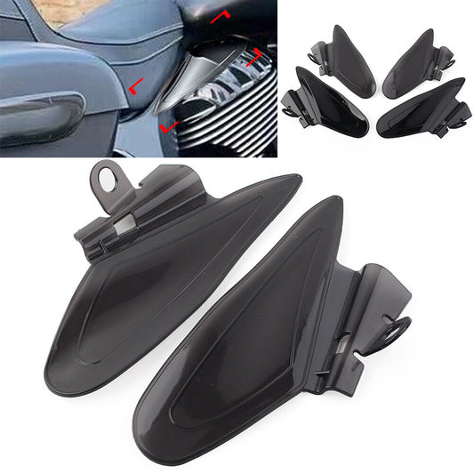 For Indian Chief Chieftain Roadmaster 2014- 2022 Saddle Shields Heat Deflectors Q