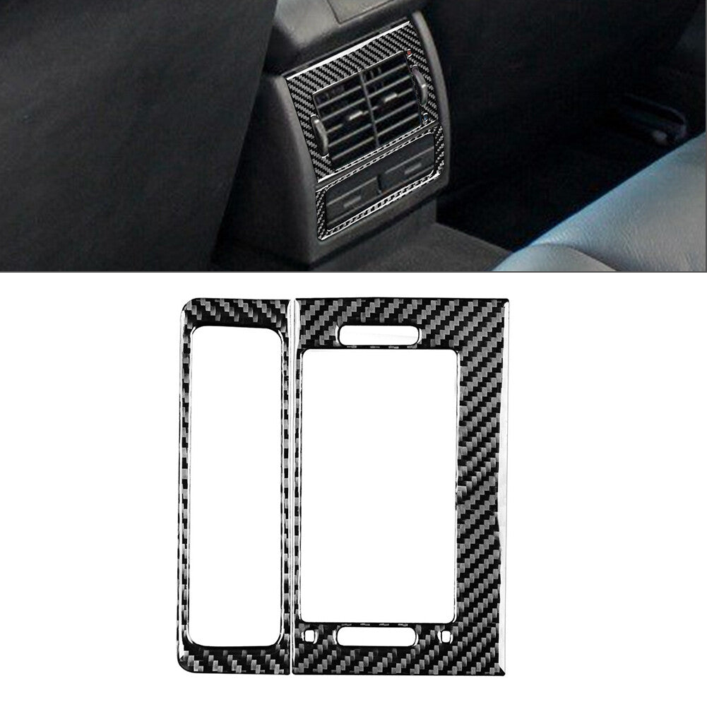 Carbon Fiber Rear Air Vent Outlet Cover Trim for BMW 5 Series M5 E39 1998-2003