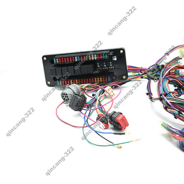 For Excavator Parts Carter E320D Fuse Box Wiring Harness Assembly 259-5223