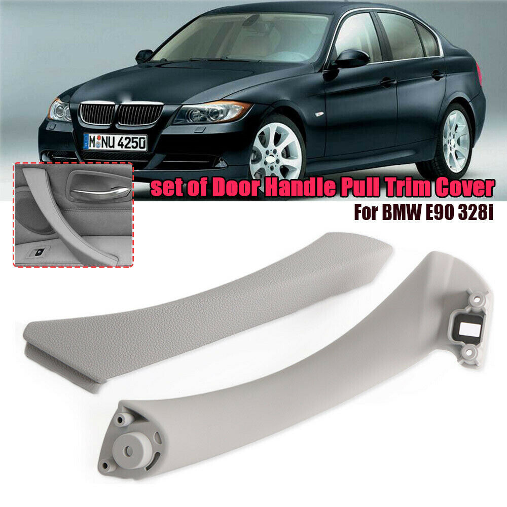 Left side for BMW E90 328i LCI car interior and exterior door panel handle pull edge cover