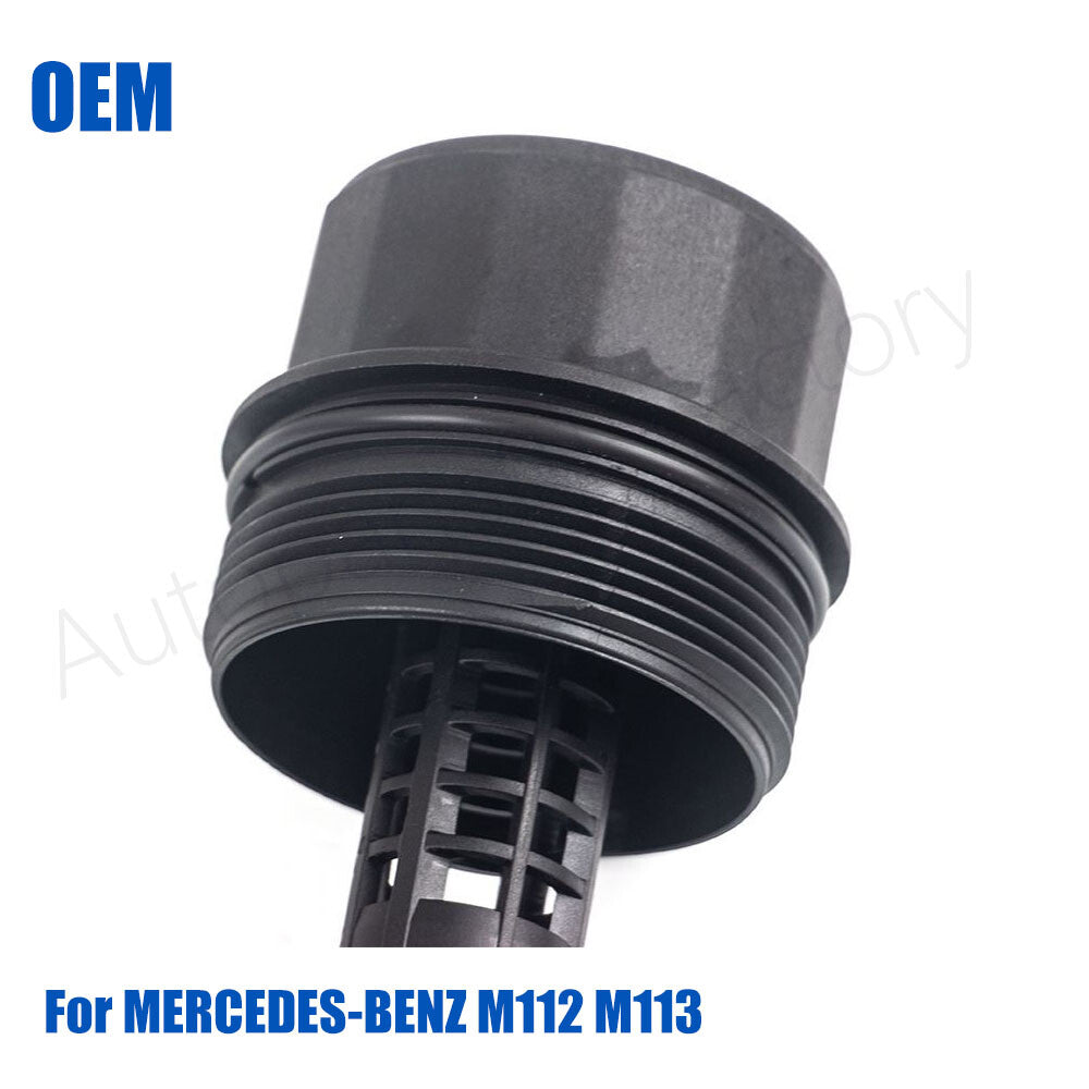 New OIL FILTER HOUSING CAP for MERCEDES-BENZ M112 M113 E500 G500 C320 1121800710