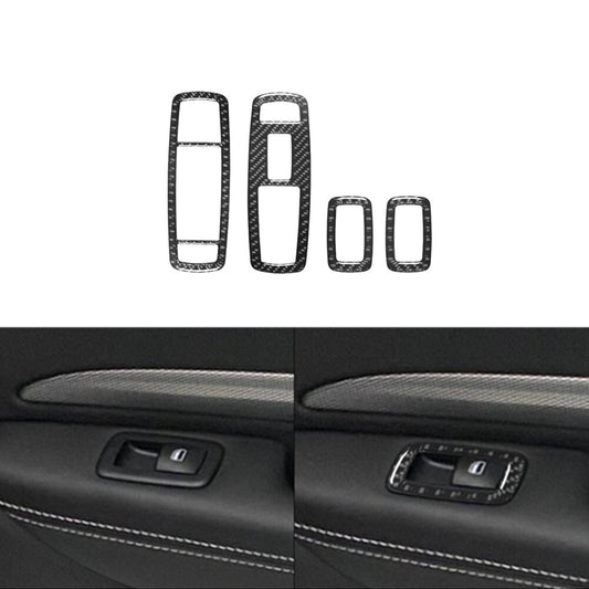 for Mazda MX-5 Carbon Interior Low-end Door Window Lift Switch Panel Cover Trim v