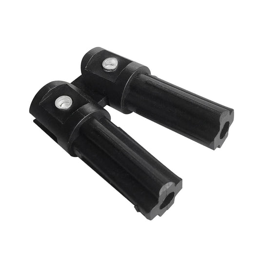 Side Bow Knuckle For Folding Soft Top Black Plastic For 2007-2017 for Wrangler Q