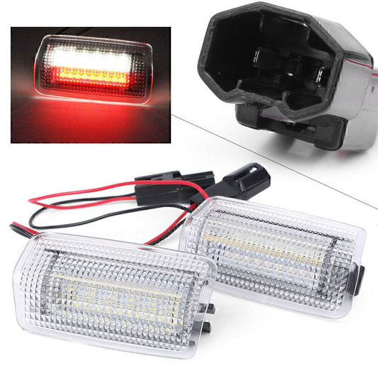 LED Side Door Courtesy Lights Welcome Lamp for Toyota for Lexus White/Red Light po