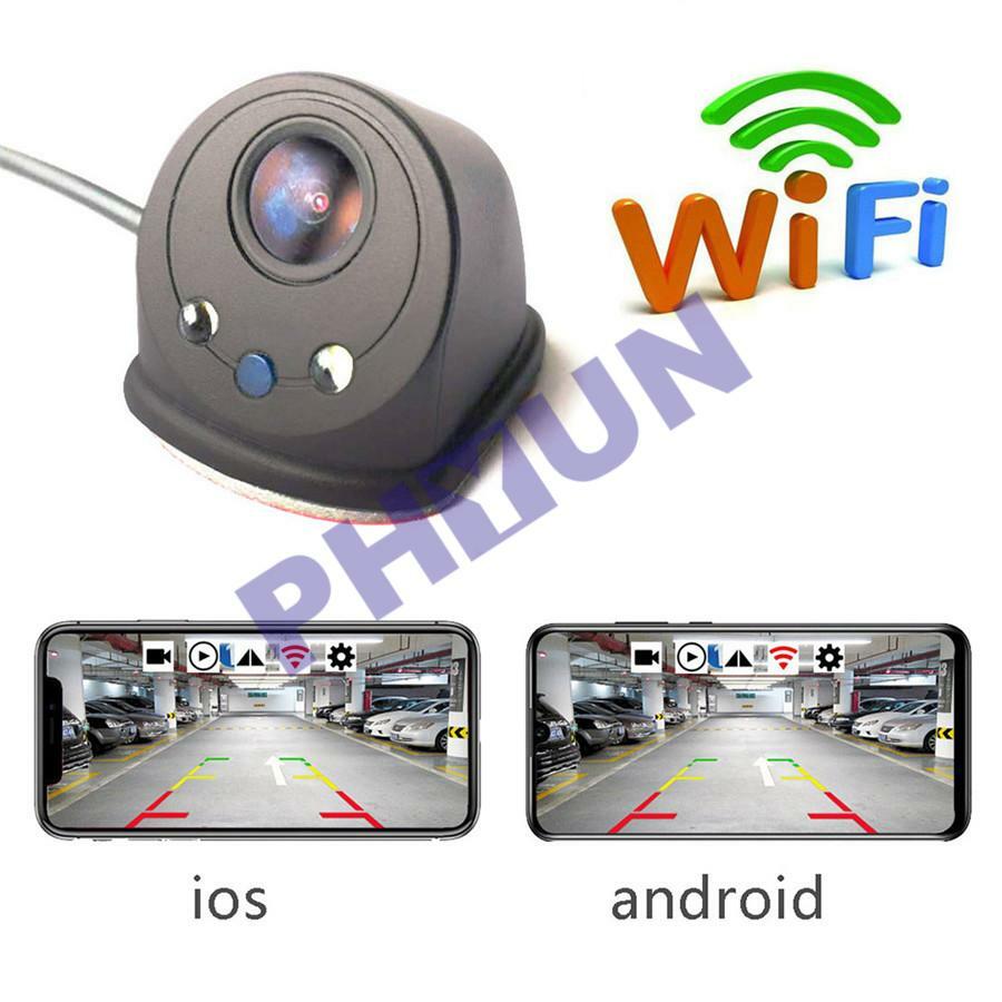 USB Wireless Blind Spot Front and Rear View DVR Camera 1280720 WiFi Car Camera n