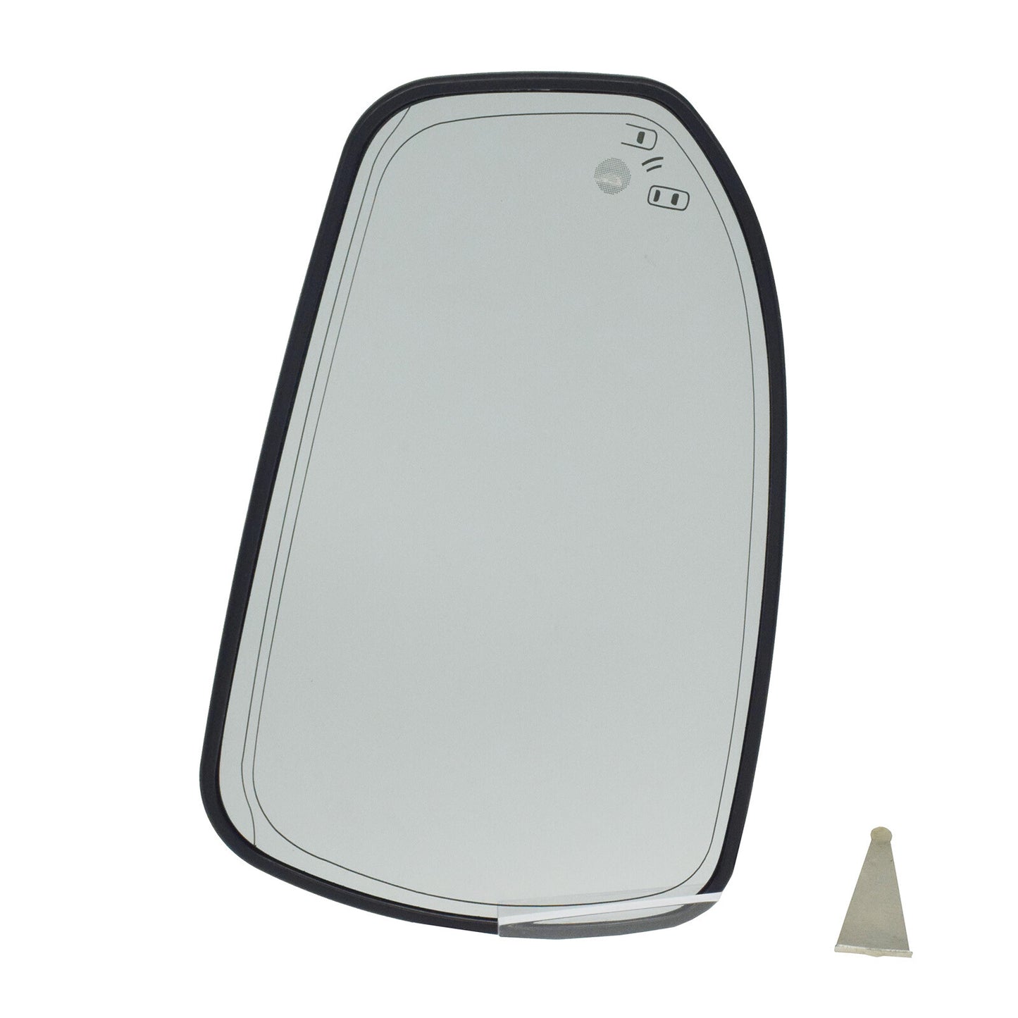 Left Side Mirror with Blind Spot Monitor Heated for Fusion 2013 - 2020- v