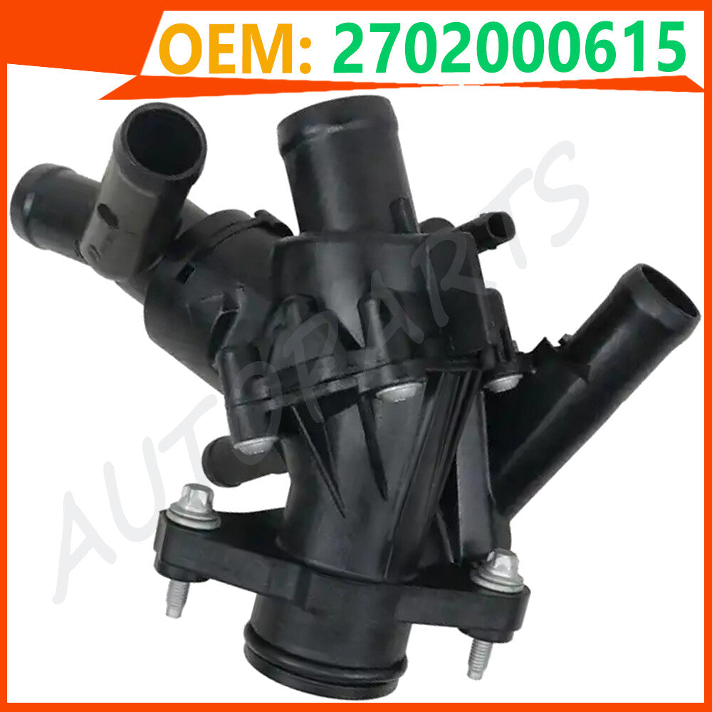 Engine Coolant Thermostat Housing for Mercedes CLA250 CLA45 AMG 2702000615 n