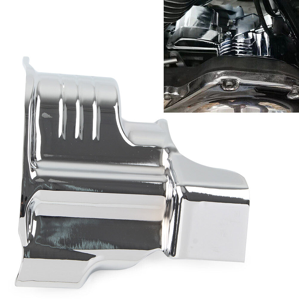 for Harley Electra Street Road Glide FLH 09-16 Starter Mount Engine Cover Chrome